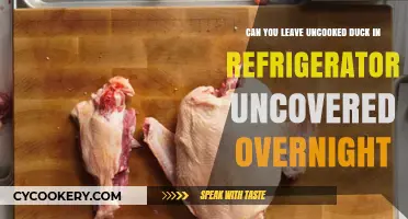 Uncovered Duck in Fridge Overnight: Safe or Risky?