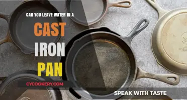 Leaving Water in Cast Iron: Is It Safe?