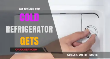 How Cold is Too Cold? Adjusting Your Refrigerator's Temperature Settings
