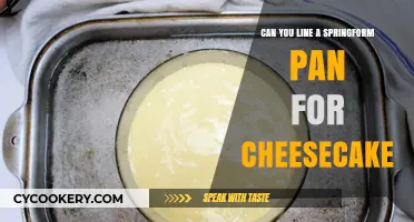 Springform Pan Lining: A Cheesecake Essential?