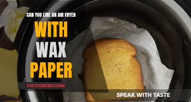 Using Wax Paper in an Air Fryer: Safe?