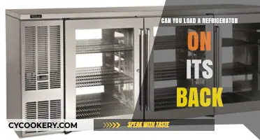 Loading a Refrigerator on Its Back: Safe or Risky Move?