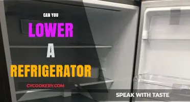 How to Safely Lower Your Refrigerator: Tips and Tricks