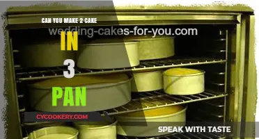 Making Two Cakes with Three Pans: Is It Possible?
