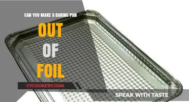 Make a Foil Baking Pan: Pros and Cons