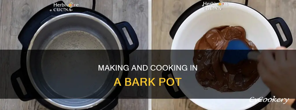 can you make a bark pot and cook in it