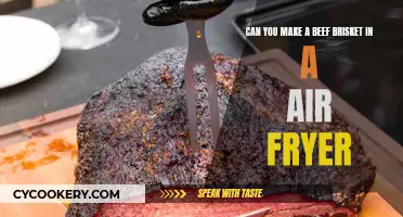 Air-Fried Beef Brisket: A Tasty, Quick Treat