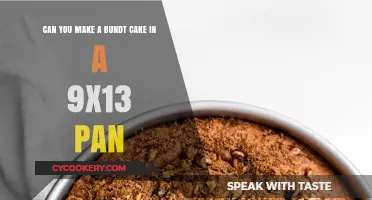 How to Bake a Bundt Cake in a 9x13 Pan