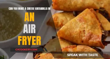 Air Fryer Cheese Quesadilla: Quick, Easy, and Delicious!