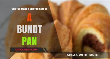 Chiffon Cake in a Bundt Pan: Is It Possible?