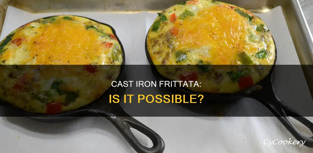 can you make a frittata in a cast iron pan