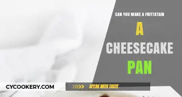 Cheesecake Pan Frittata: A Creative Cooking Combo