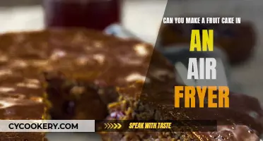 Fruit Cake, Air Fryer Style: A Quick Treat