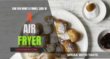 Funnel Cake, Air-Fried: A Tasty, Healthy Twist?