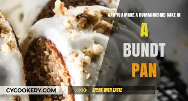 Bake a Hummingbird Cake in a Bundt Pan?