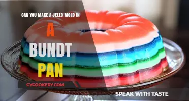 Jello Molds in a Bundt Pan: Is It Possible?