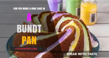 King Cake in a Bundt Pan: Is it Possible?