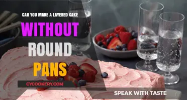 How to Bake a Layer Cake Without Round Pans