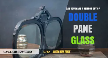 How to Make a Mirror with Double Pane Glass