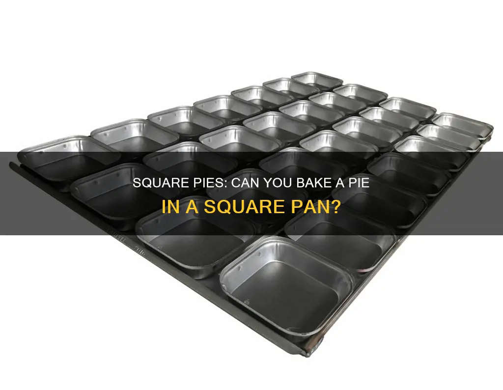 can you make a pie in a square pan