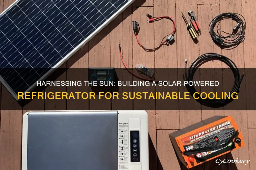 can you make a solar powered refrigerator
