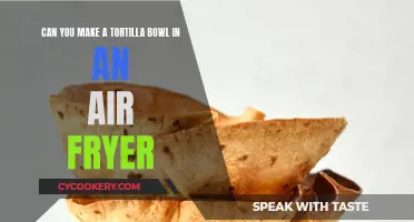 Air-Fryer Hack: Tortilla Bowl, Healthy and Tasty!