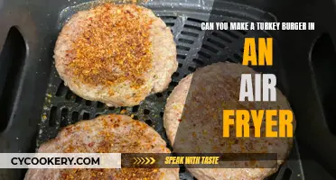 Air-Fryer Turkey Burgers: Quick, Easy, and Delicious