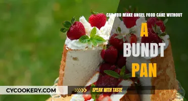 Angel Food Cake: No Bundt Pan, No Problem!