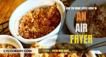 Air-Fried Apple Crisp: A Quick, Easy Treat