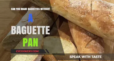 Baking Baguettes: No Baguette Pan, No Problem!