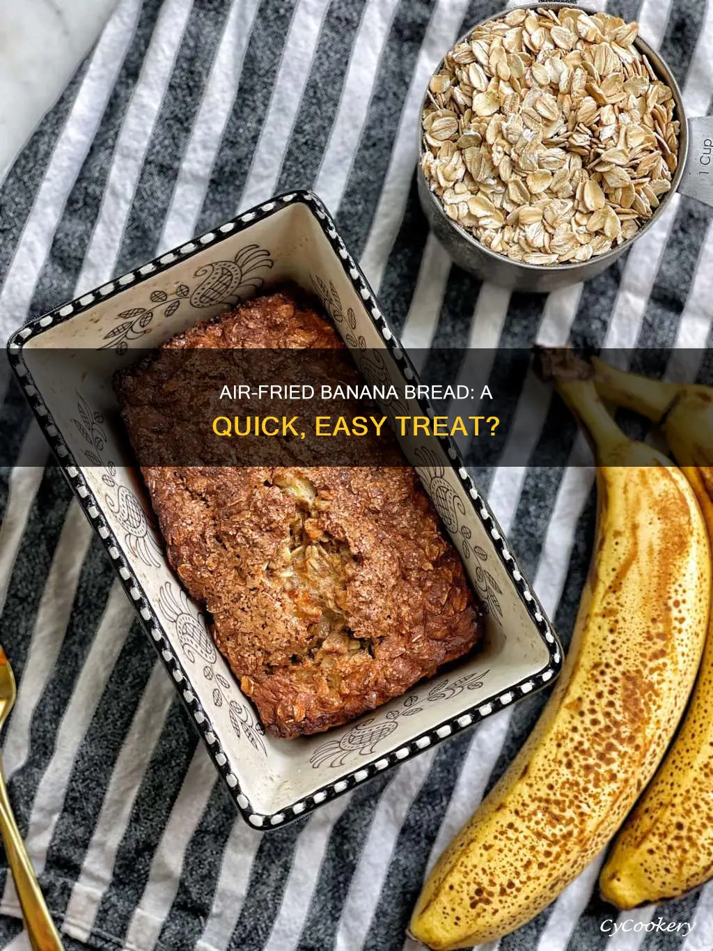 can you make banana bread in a air fryer