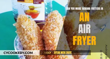 Air Fryer Banana Fritters: A Healthy Frying Experience