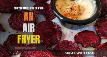 Beet Chips in an Air Fryer: Healthy, Quick, and Crispy!