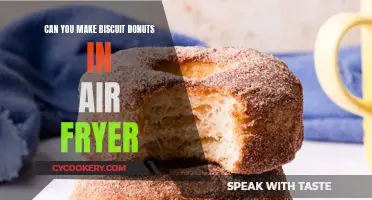 Making Donut Biscuits in an Air Fryer: Easy, Quick Treats