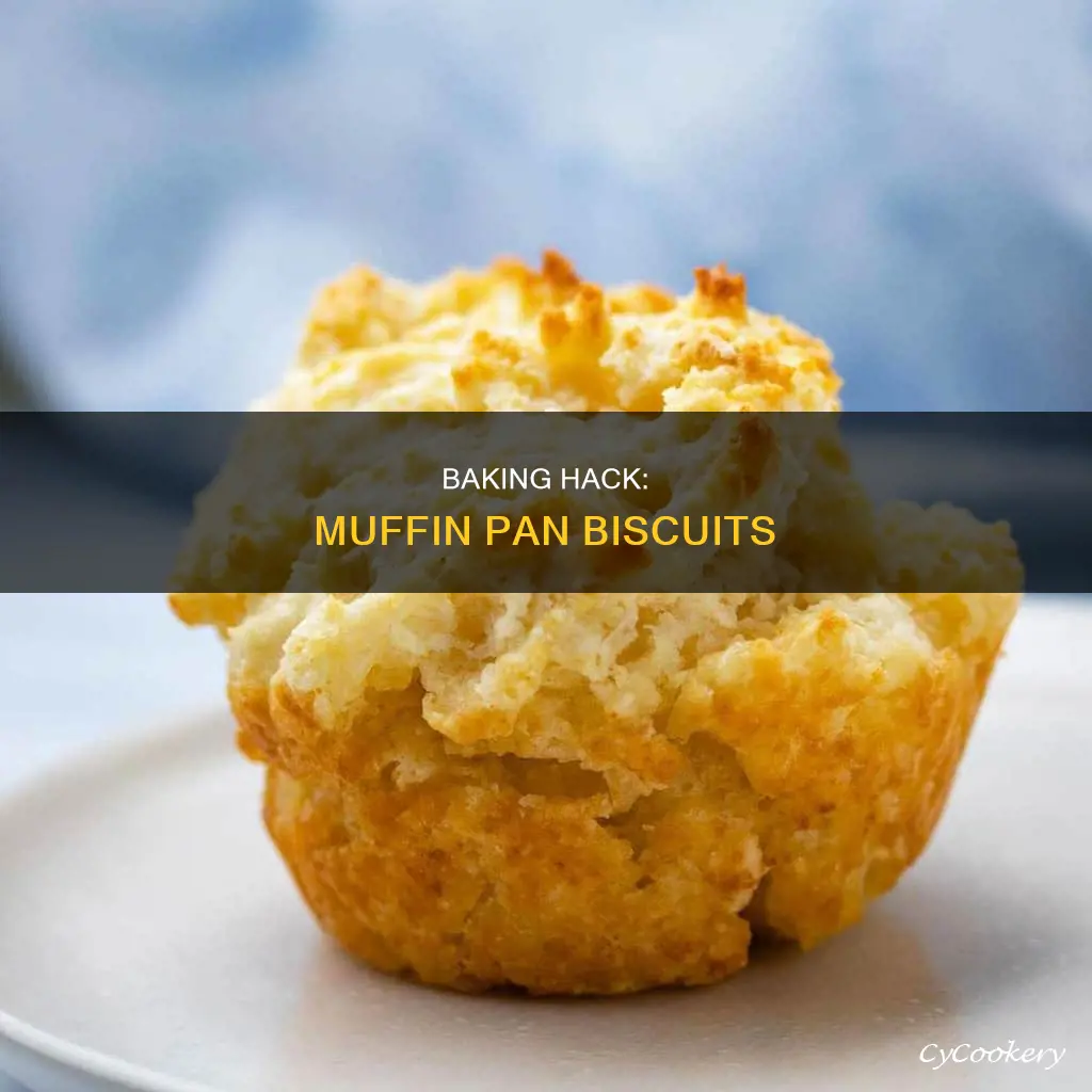can you make biscuits in a muffin pan