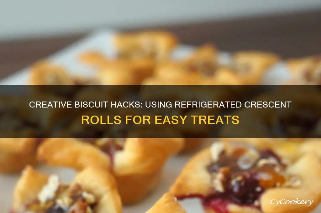 can you make biscuits with refrigerated crescent rolls