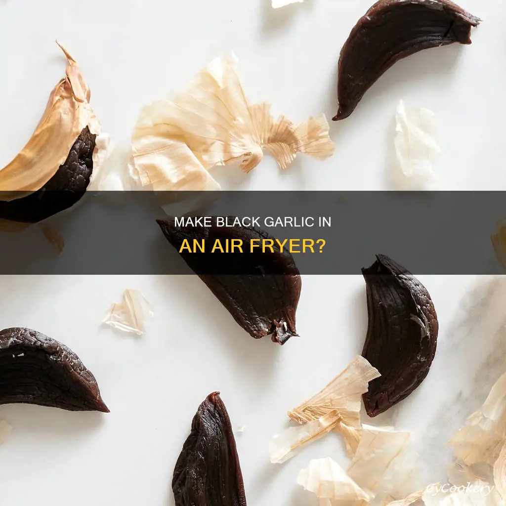 can you make black garlic in an air fryer