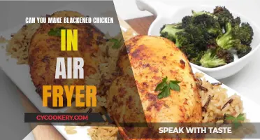 Blackened Chicken in an Air Fryer: A Tasty, Healthy Treat