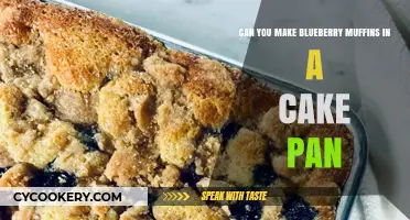 Blueberry Muffins: Cake Pan Possibilities