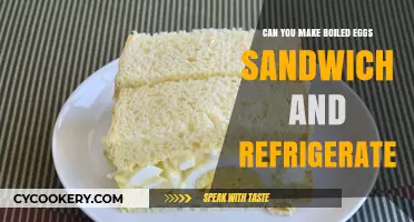 Refrigerated Boiled Egg Sandwich: Easy Make-Ahead Meal Idea