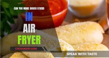 Air-Fryer Bosco Sticks: A Quick, Crispy Treat?