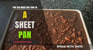 Sheet Pan Box Cake: Is It Possible?