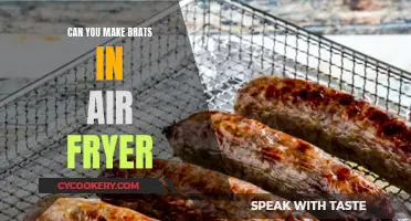 Making Brats in an Air Fryer: A Tasty, Quick Treat