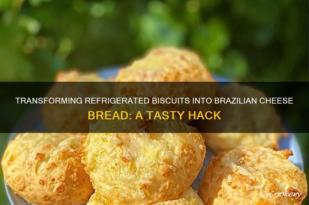 can you make brazilian cheese bread using refrigerated biscuits