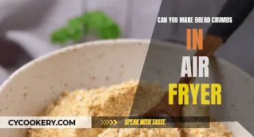 Making Bread Crumbs: Air Fryer Method