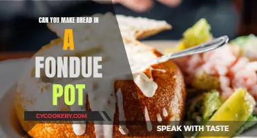 Fondue Pot Bread: Is It Possible?