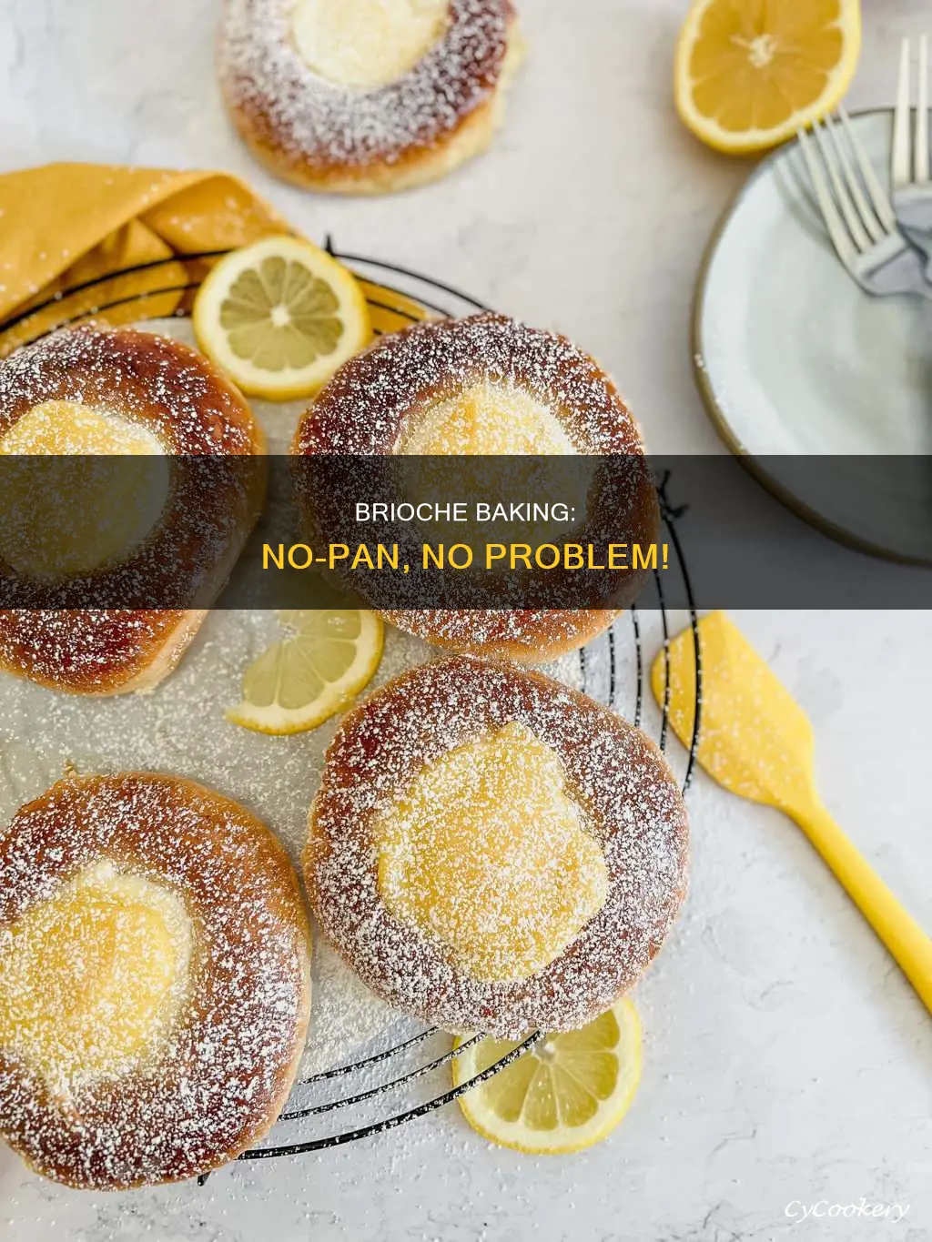 can you make brioche without a pan