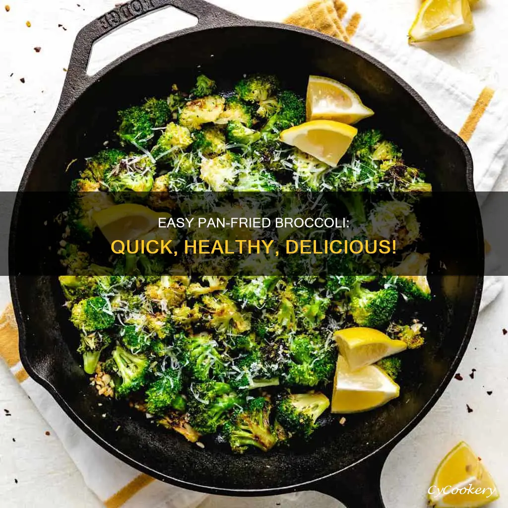 can you make broccoli on a pan