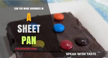 Baking Brownies: Sheet Pan Style