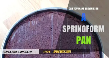 Springform Pan Brownies: A Smart Baking Alternative